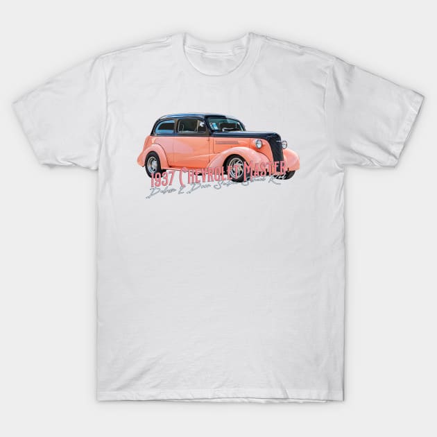 1937 Chevrolet Master Deluxe 2 Door Sedan Street Rod T-Shirt by Gestalt Imagery